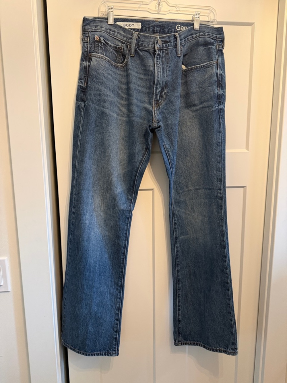 GAP Men's Medium Blue Bootcut Jeans